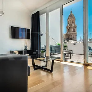 Marvellous Penthouse With Terrace & Cathedral Views By Rems Apartamento Málaga